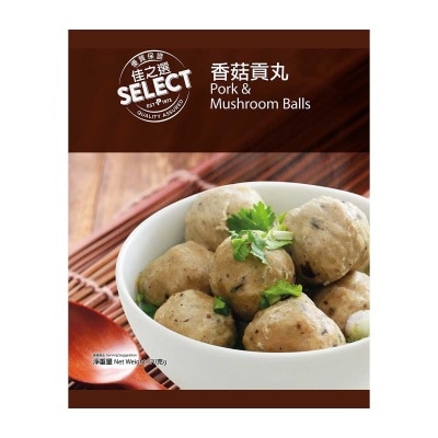 SELECT Meat & Mushroom Balls