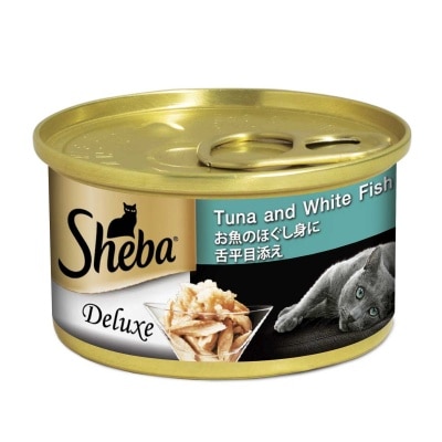 SHEBA 罐頭吞拿白身魚（湯汁）
