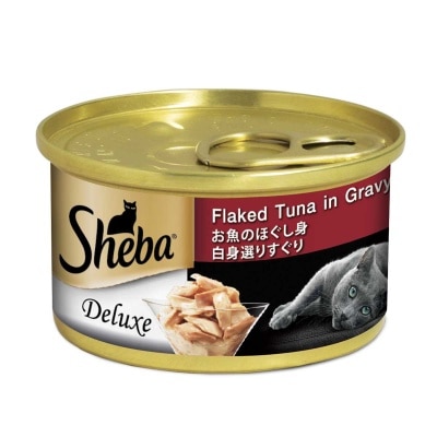 SHEBA 罐頭吞拿魚片（湯汁）