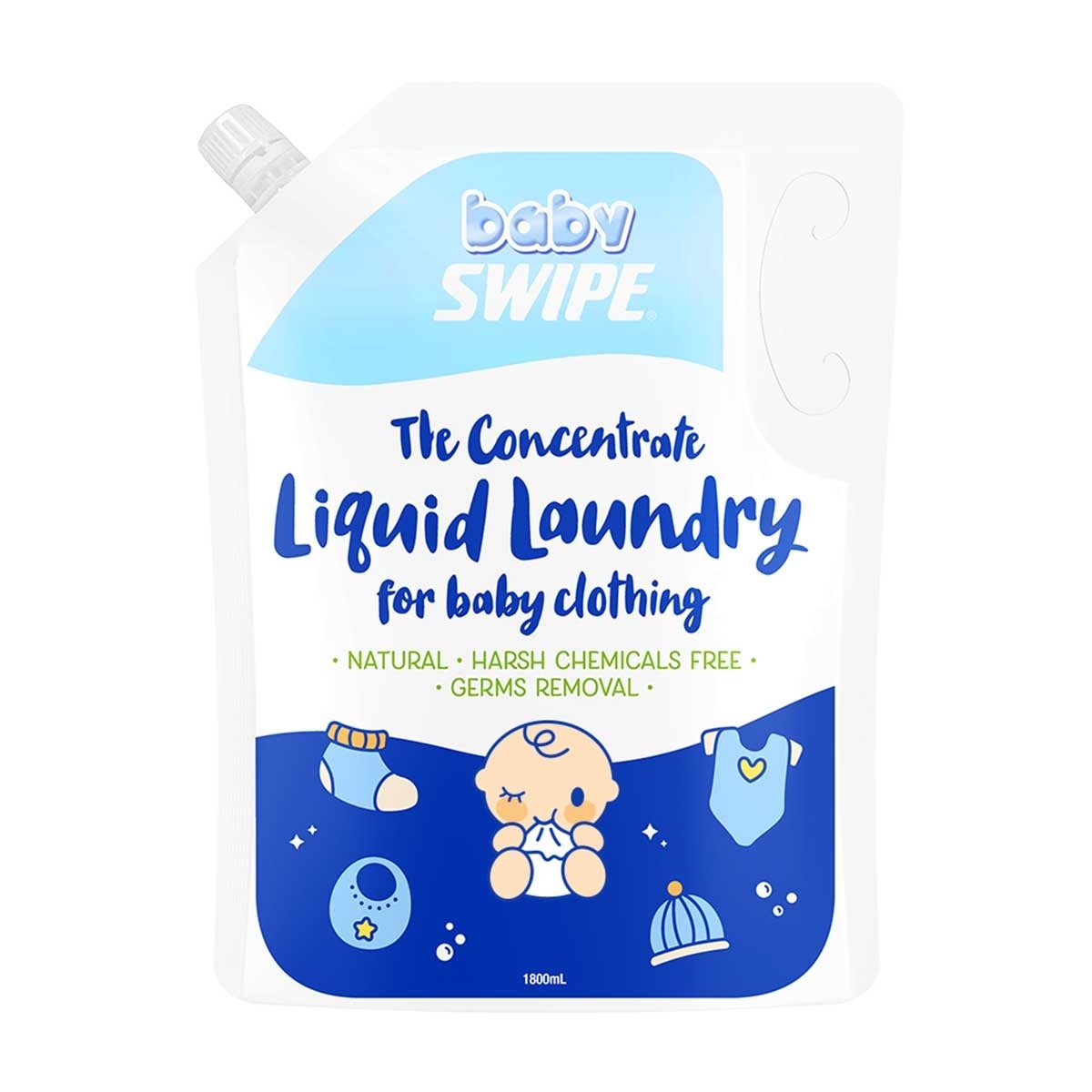 BABY SWIPE C. Liquid Laundary 1.8l Refill