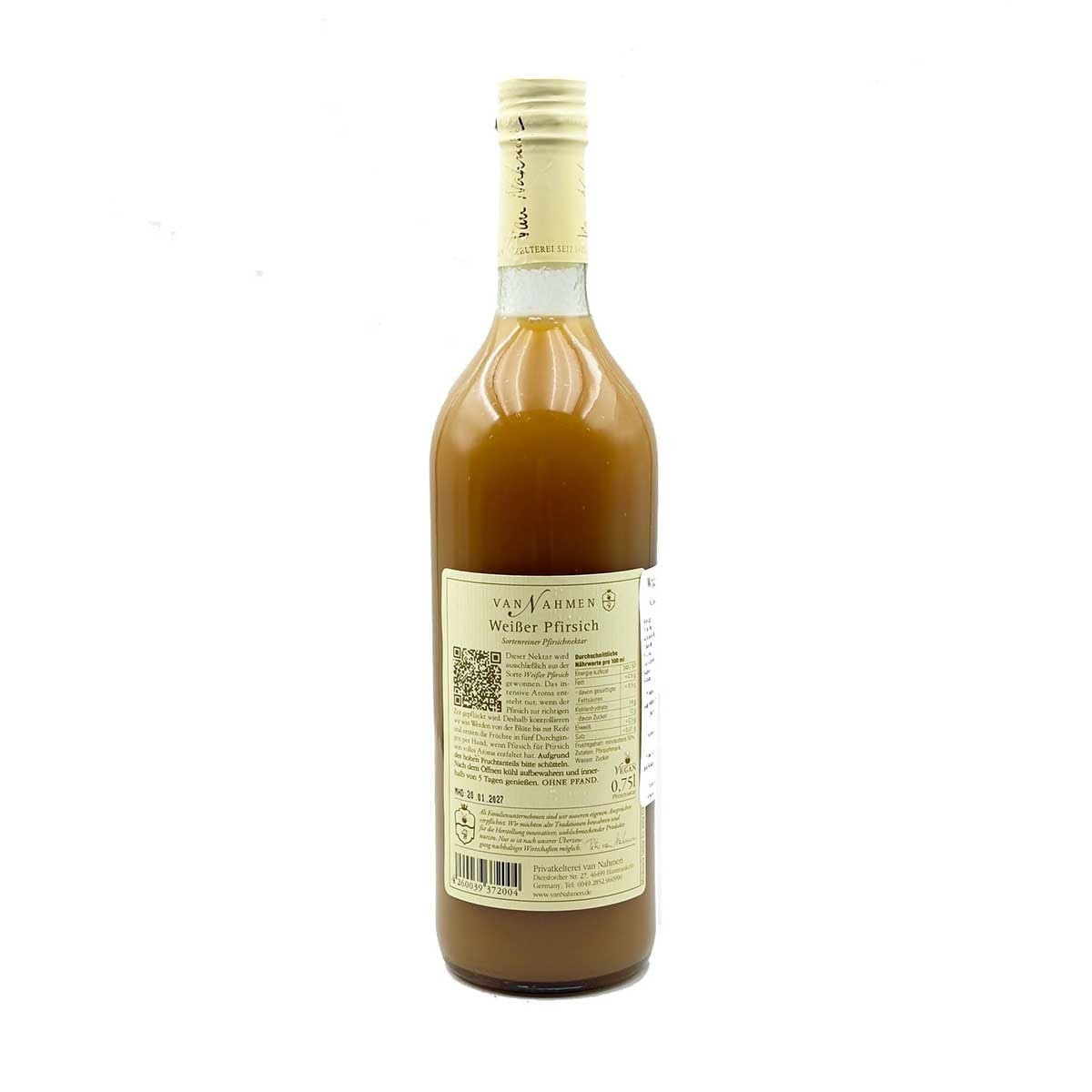 VAN NAHMEN White Peach  Juice