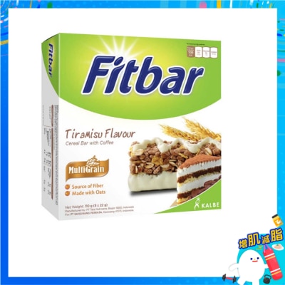 FITBAR Tiramisu Flv Delight Cereal Bar