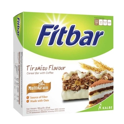 FITBAR Tiramisu Flv Delight Cereal Bar