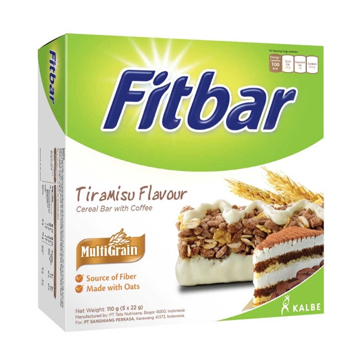 FITBAR 提拉米蘇味麥纖棒