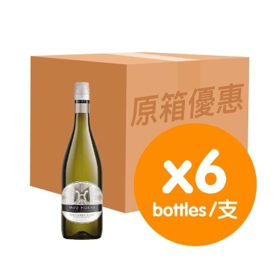 MUDHOUSE 馬爾堡蘇維翁白酒原箱 (6X750毫升) (買快閃酒類滿$350，免運費。送貨日期:2024年12月4至5日)