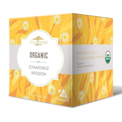 FOOD NATION Organic Camomile Infusion