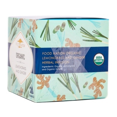 FOOD NATION Organic Lemongrass & Ginger Teabag