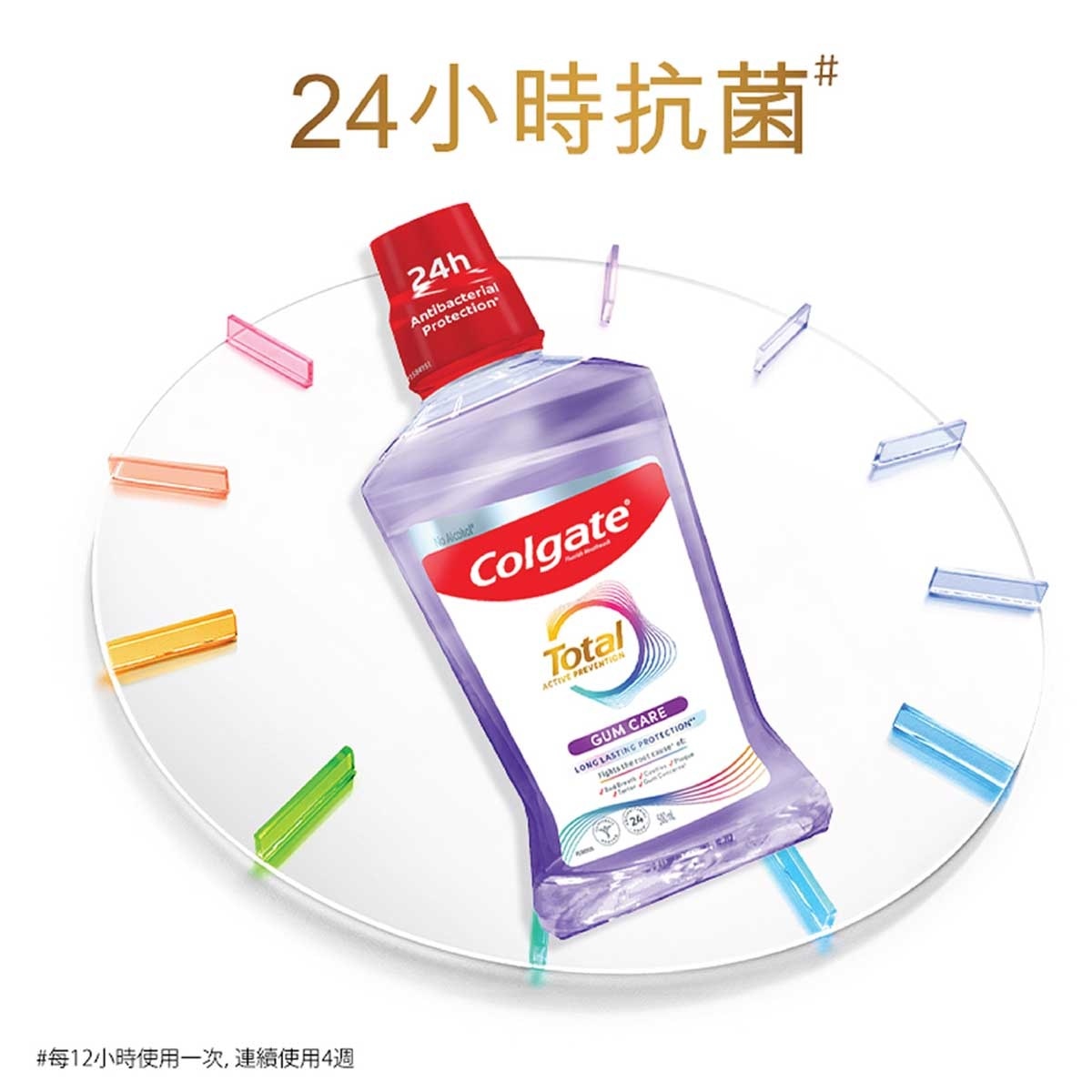 COLGATE Total Pro Gum Health 24 Hours Reduce Bacteria Mouthwash Mouth Rinse