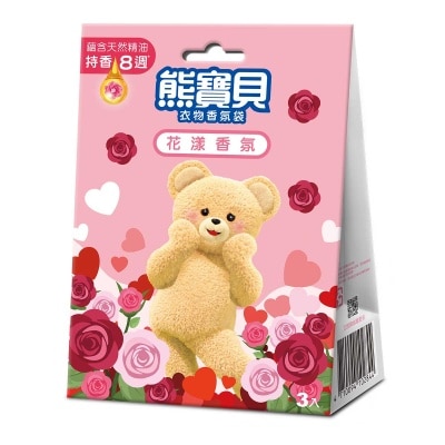 熊寶貝 熊寶貝衣物香氛袋21克 花漾香氛 image