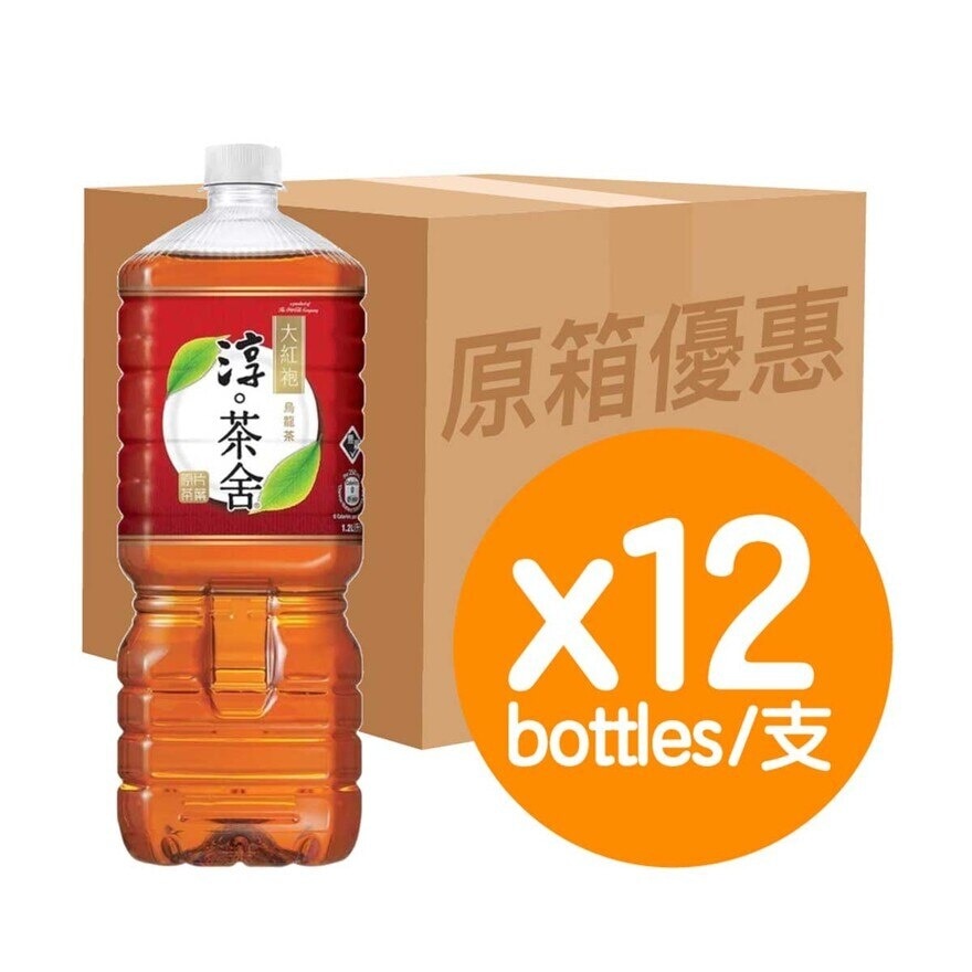 淳。茶舍 原箱大紅袍烏龍茶飲料(無糖)