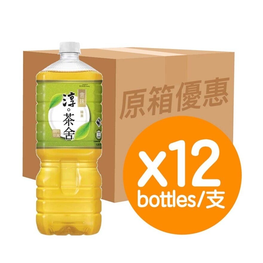 淳。茶舍 原箱雲抹日式綠茶飲料（無糖）(包裝隨機)