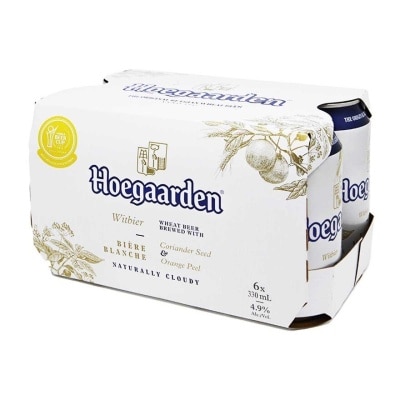 HOEGAARDEN White Beer 6's Can