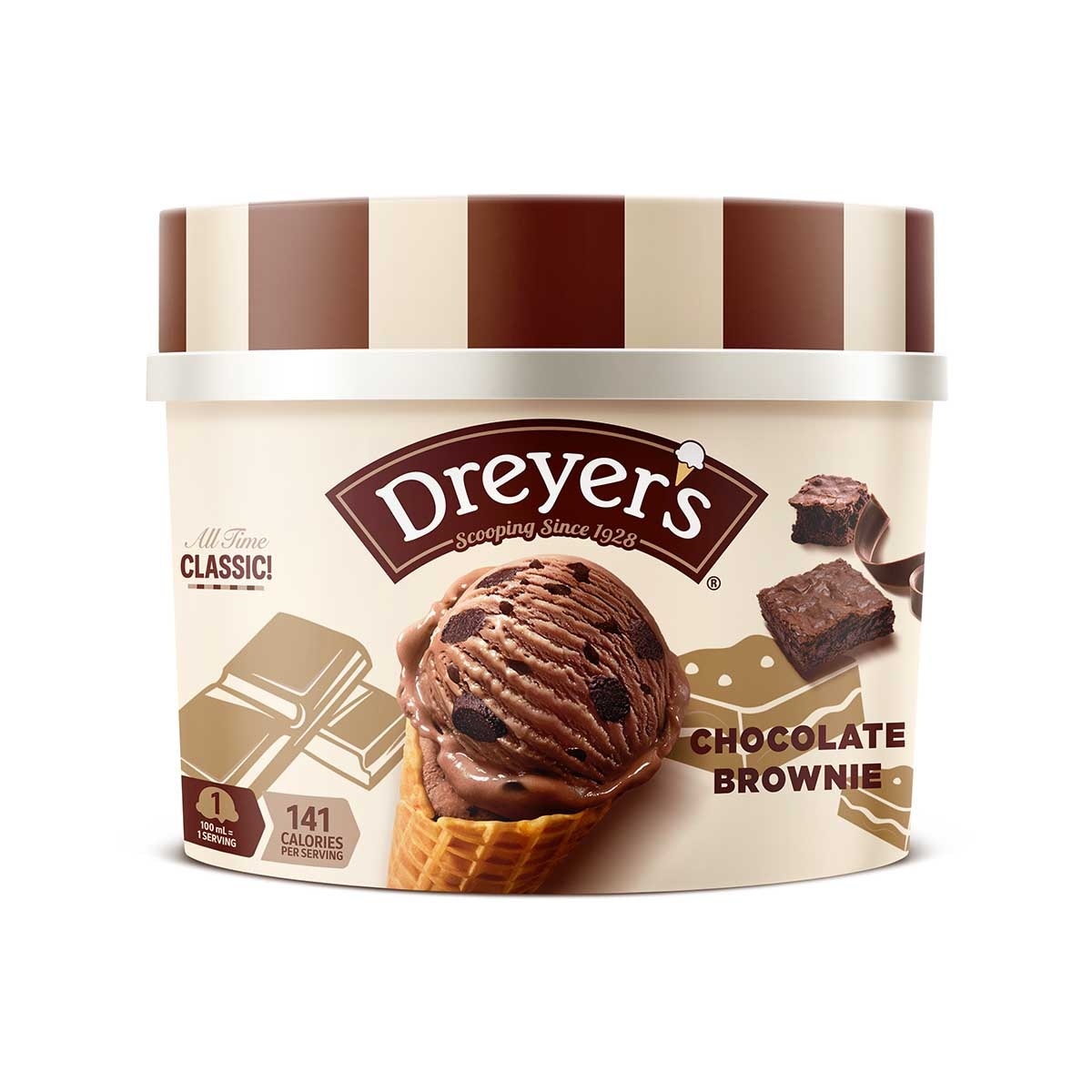 DREYER'S Grand Chocolate Brownie Ice Cream [hong Kong](frozen -18°c) (Packaging random pick)