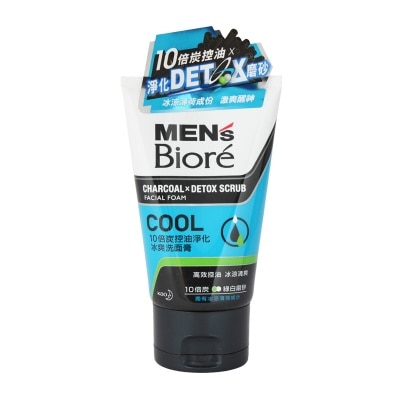 BIORE Men's Biore Charcoal Detox Cool 100g