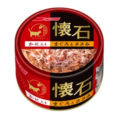 PETLINE 懷石 吞拿魚+雞肉+蟹柳棒８０Ｇ