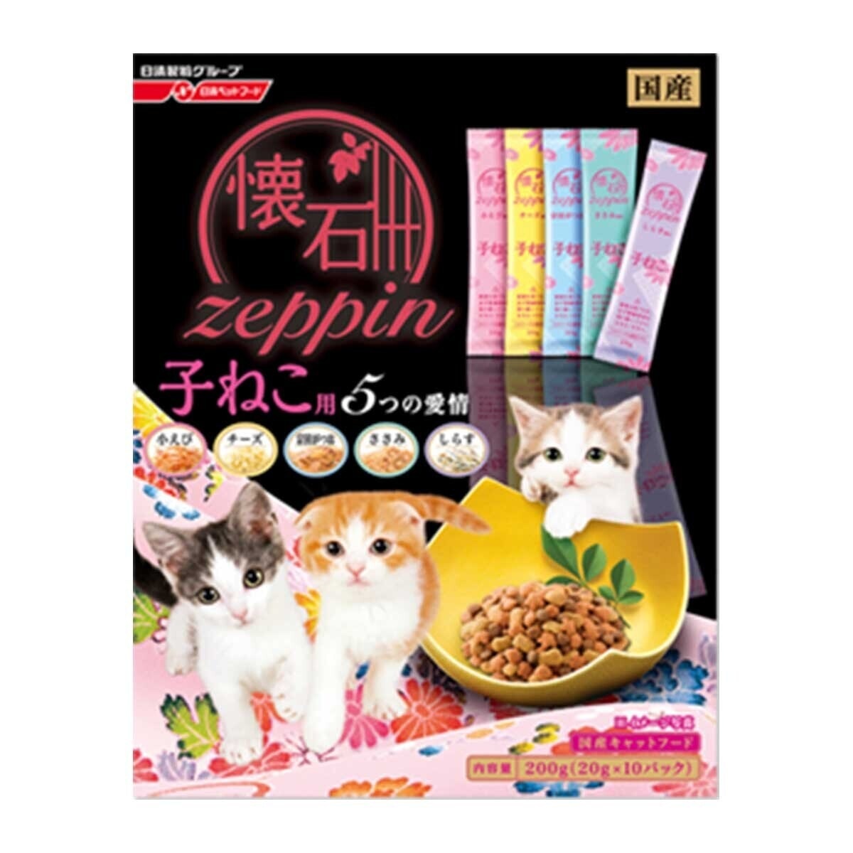 PETLINE Kaiseki Zeppin Ko Neko 5 Tastes