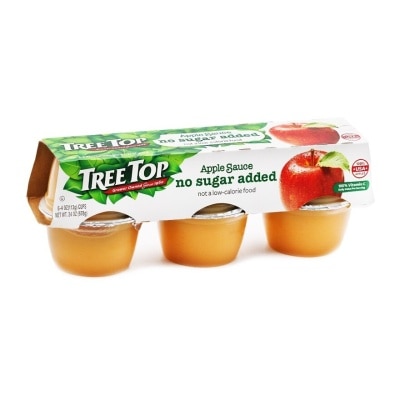 TREE TOP Apple Sauce (no Sugar Added) 6's