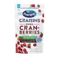 OCEAN SPRAY Crasins Reduced Sugar(dried Cranberries)