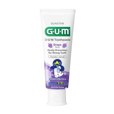 GUM Toothpaste (grape) 70g For 2-6 Years