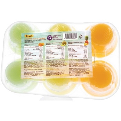 SELECT Assorted Flav Pudding W Nata De Coco