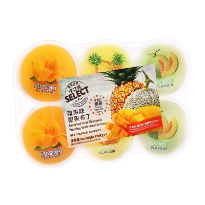 SELECT Assorted Flav Pudding W Nata De Coco