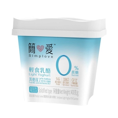 簡愛 - 輕食乳酪０％蔗糖(冷凍 0-4°c)