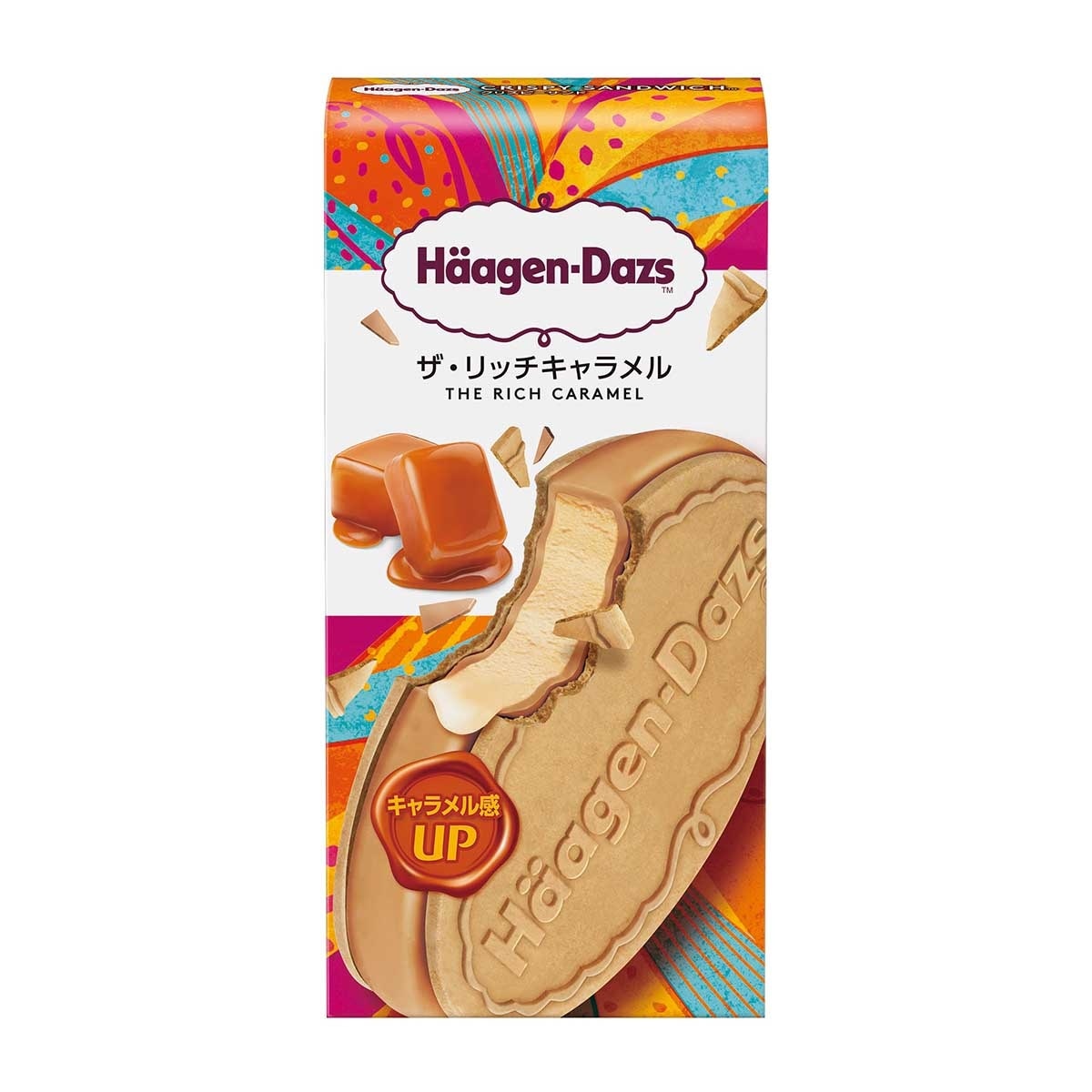 哈根達斯 特濃焦糖脆皮雪糕三明治