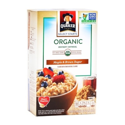 桂格 有機即食燕麥片楓糖味