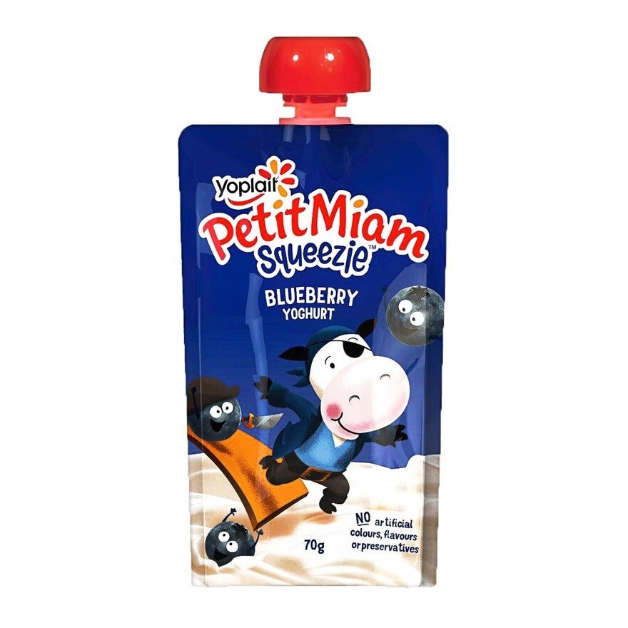 YOPLAIT Petit Miam Blueberry Pouch