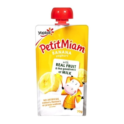 YOPLAIT Petit Miam Banana Pouch