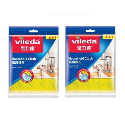 VILEDA Household Cloth 2+1's (tp)