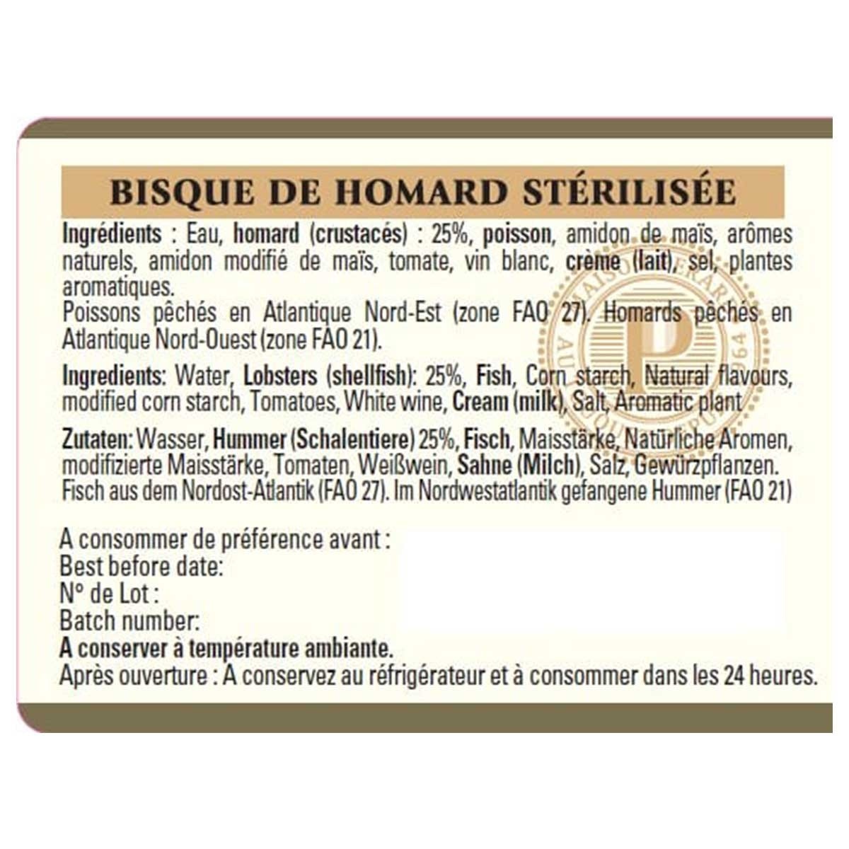 MAISON PERARD 龍蝦湯