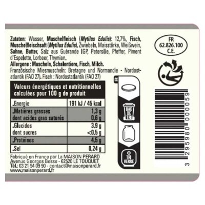 MAISON PERARD 青口濃湯