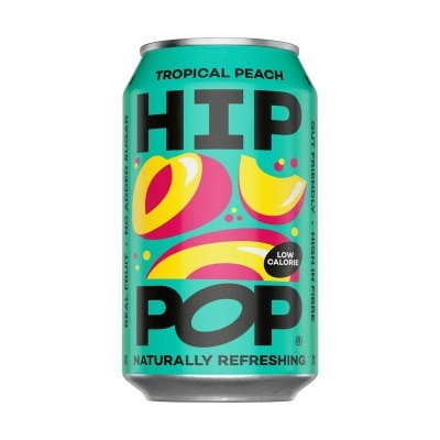 HIP POP - Tropical Peach Sparkling Drink
