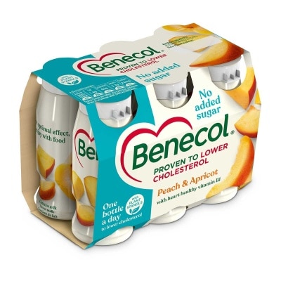 BENECOL Peach And Apricot Yogurt Drink