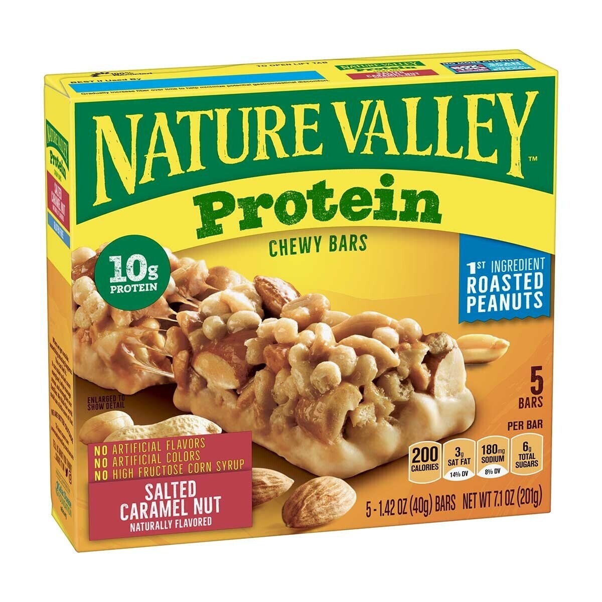 NATURE VALLEY 蛋白質條－鹽味焦糖果仁