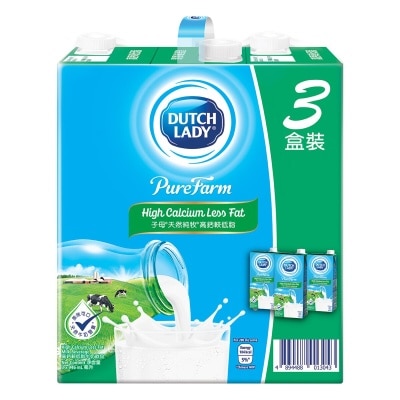 DUTCH LADY Purefarm Hi-cal Less Fat Milk