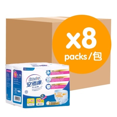 ELDERJOY Adult Vitality Diaper Pants - L/xl(case)
