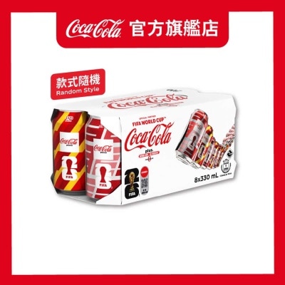 可口可樂 - 加系可口可樂（無糖）汽水 ８罐裝