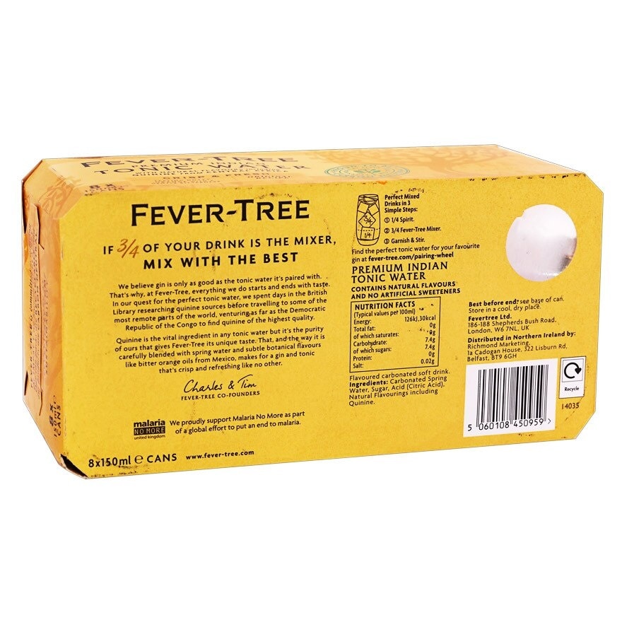 Fever Tree Indian Tonic Water