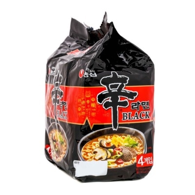 NONG SHIM Shin Black Spicy Noodle 4's