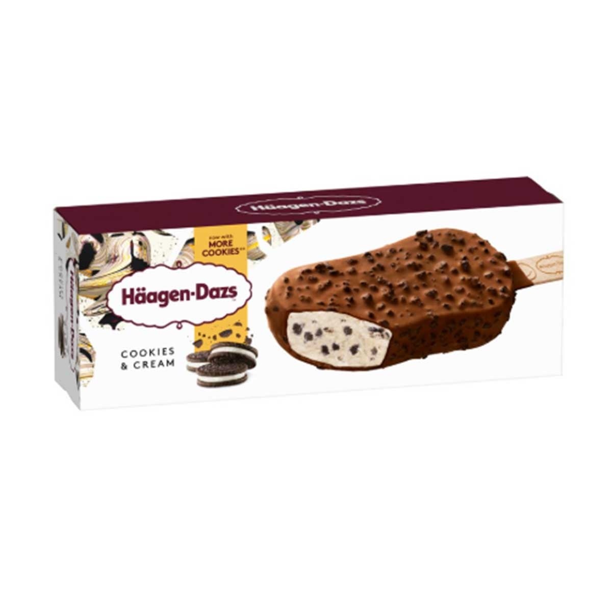 HAAGEN-DAZS Cookies & Cream Ice Cream Bar