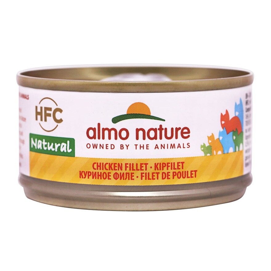 ALMO NATURE Adult Cat Hfc 70g Can Food - Chicken Fillet