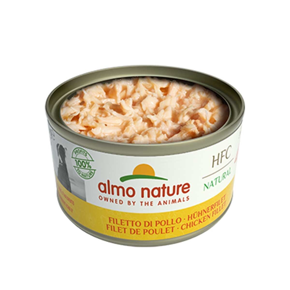 ALMO NATURE 成犬 HFC 95g 罐頭 - 雞柳