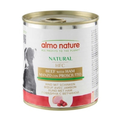 ALMO NATURE 狗＿上湯牛肉火腿大罐