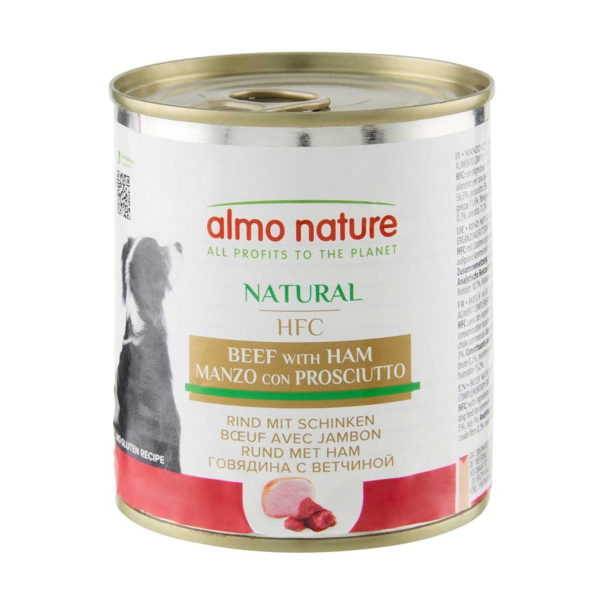 ALMO NATURE 狗＿上湯牛肉火腿大罐