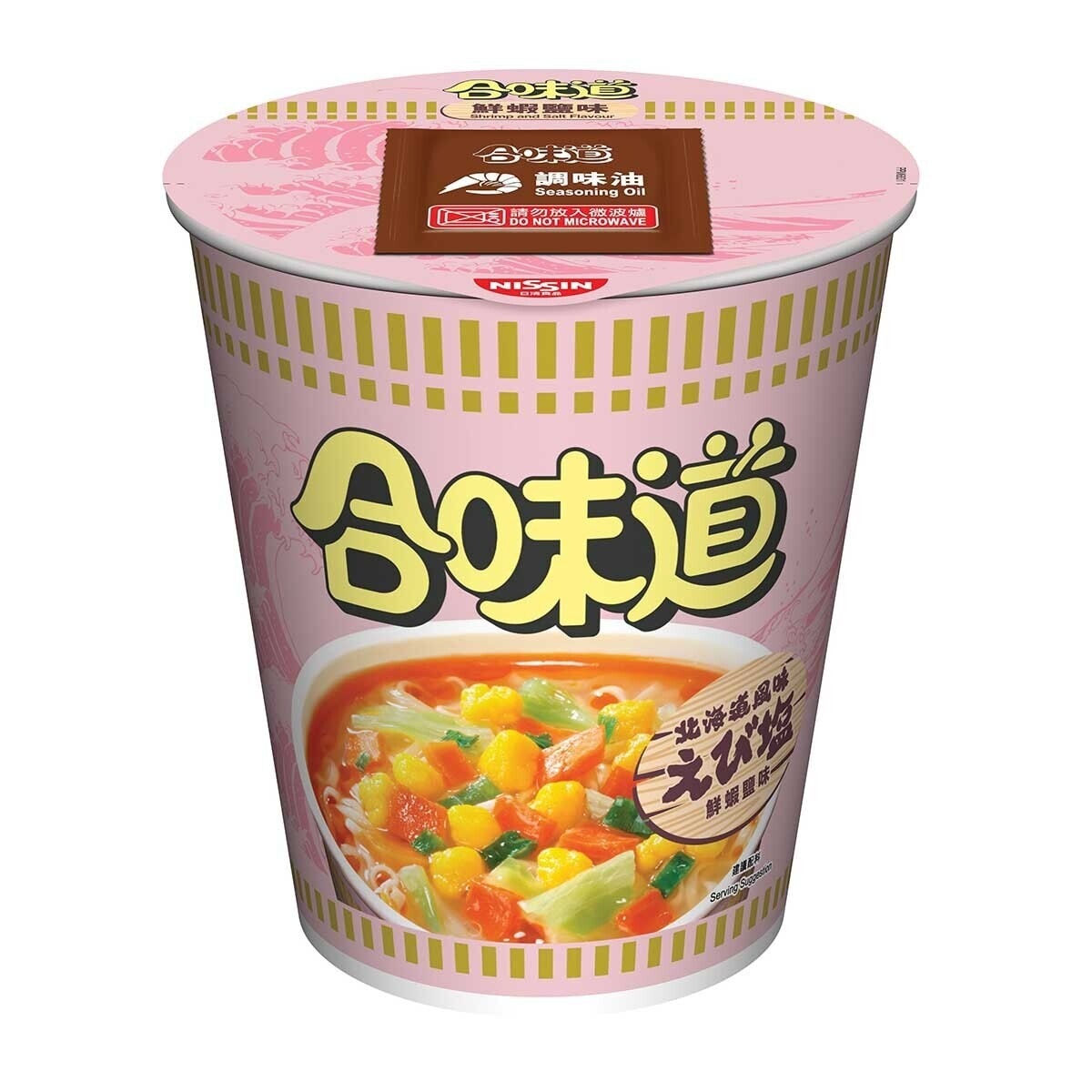 NISSIN Cup Noodles Shrimp And Salt Flv