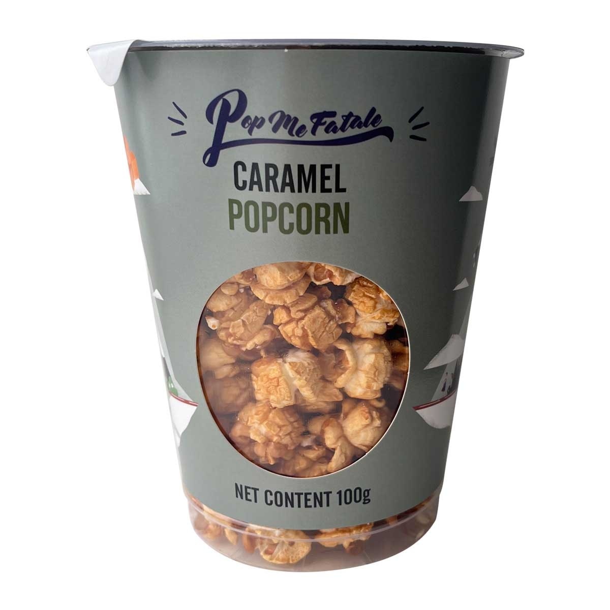 POP ME FATALE Caramel Flv Cup Popcorn