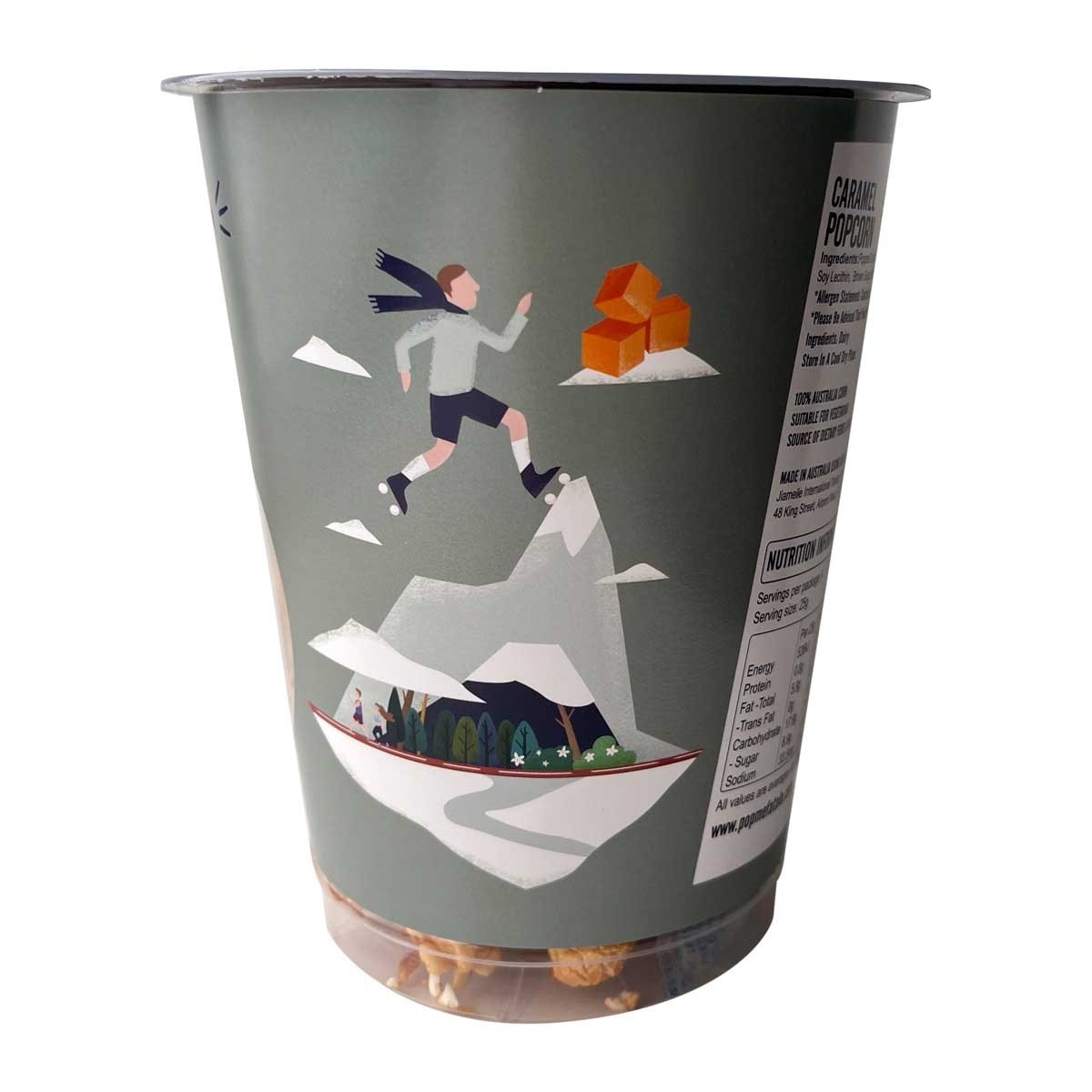 POP ME FATALE Caramel Flv Cup Popcorn
