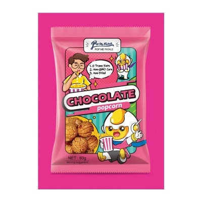 POP ME FATALE Chocolate Flv Bag Popcorn